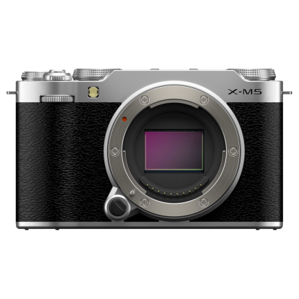 FUJIFILM X-M5 Mirrorless Camera Body (Silver)
