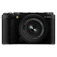 FUJIFILM X-M5 Mirrorless Camera (Black) with XC15-45mmF3.5-5.6 OIS PZ Lens 0