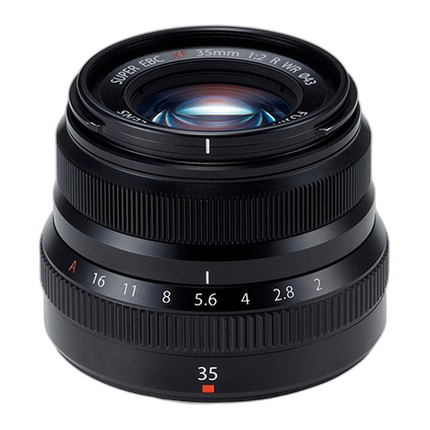Fujifilm FUJINON XF 35mm f/2 R WR Lens (Black)