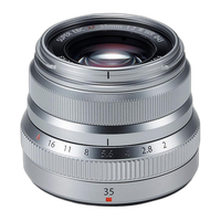 Fujifilm FUJINON XF 35mm f/2 R WR Lens (Silver) 0