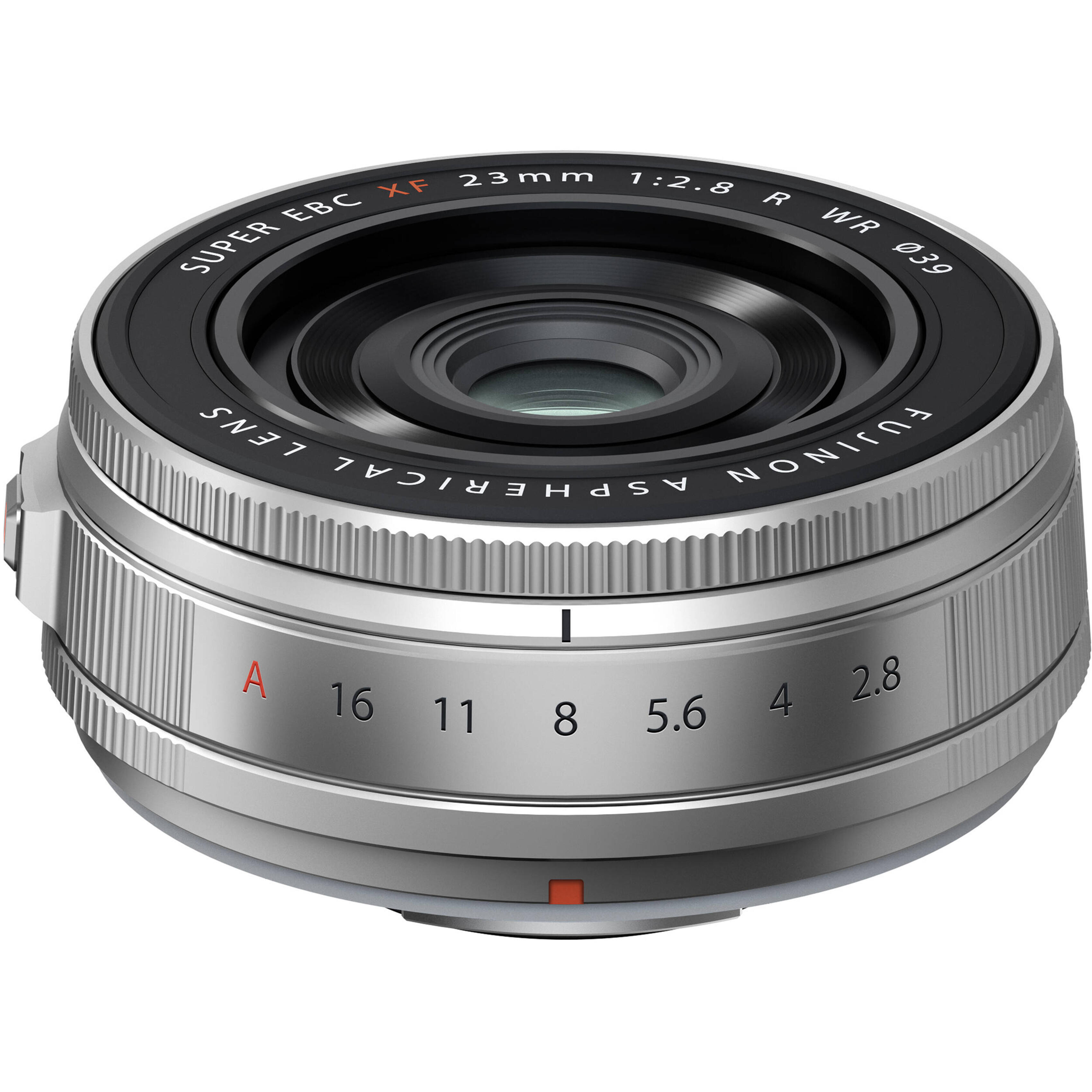 Fujifilm XF23mm F2.8 R WR Lens- Silver