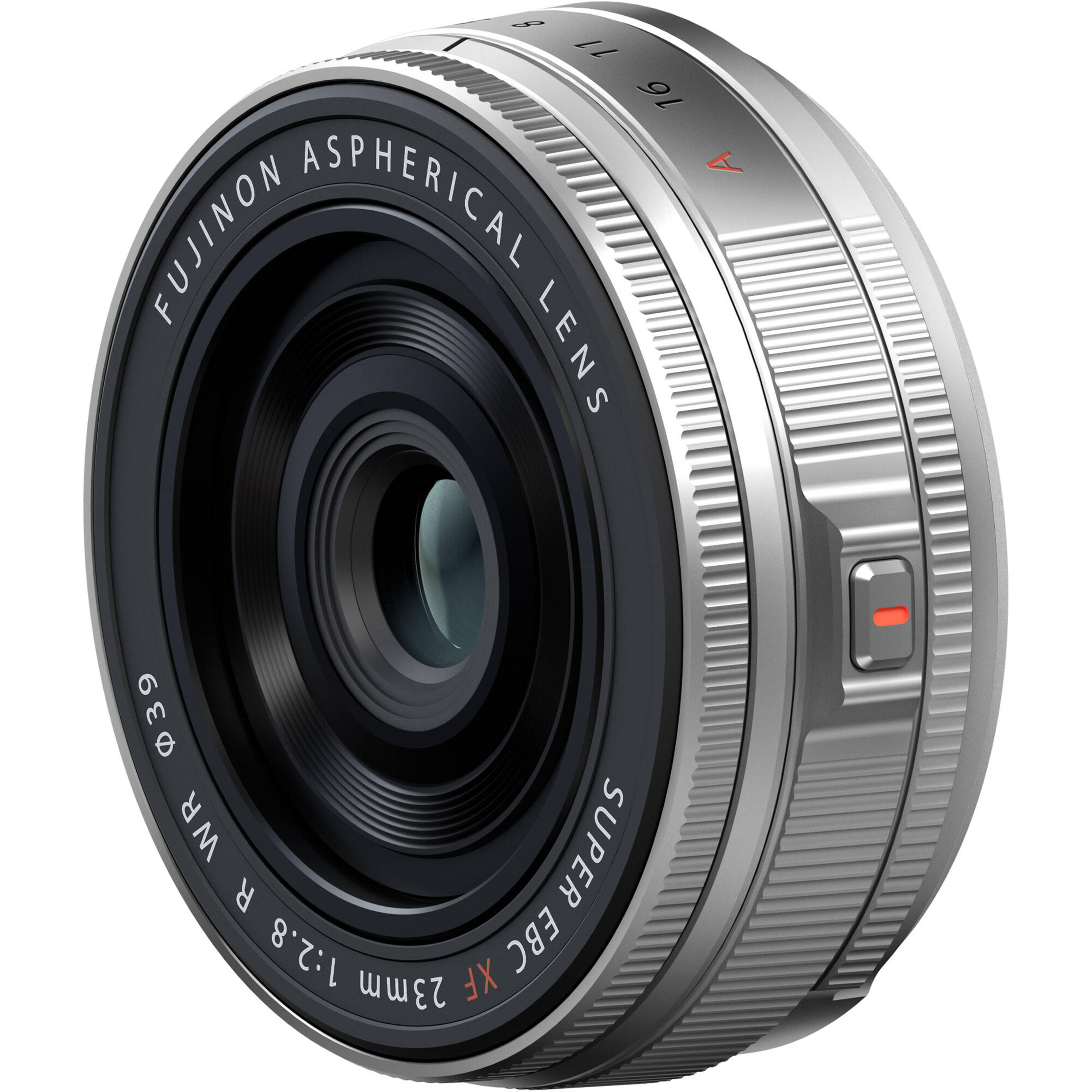 Fujifilm XF23mm F2.8 R WR Lens- Silver