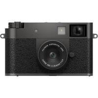 Fujifilm X half Premium Compact Camera - Charcoal Silver 0