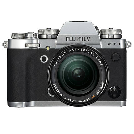 Fujifilm X-T3 Body with XF18-55mm Lens Kit - Silver