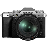 FUJIFILM X-T5 Mirrorless Digital Camera (Silver) with 16-80mm Lens 0