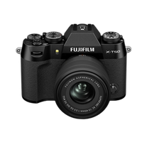 Fujifilm X-T50 Digital Camera (Black) with XC 15-45mm Lens 0