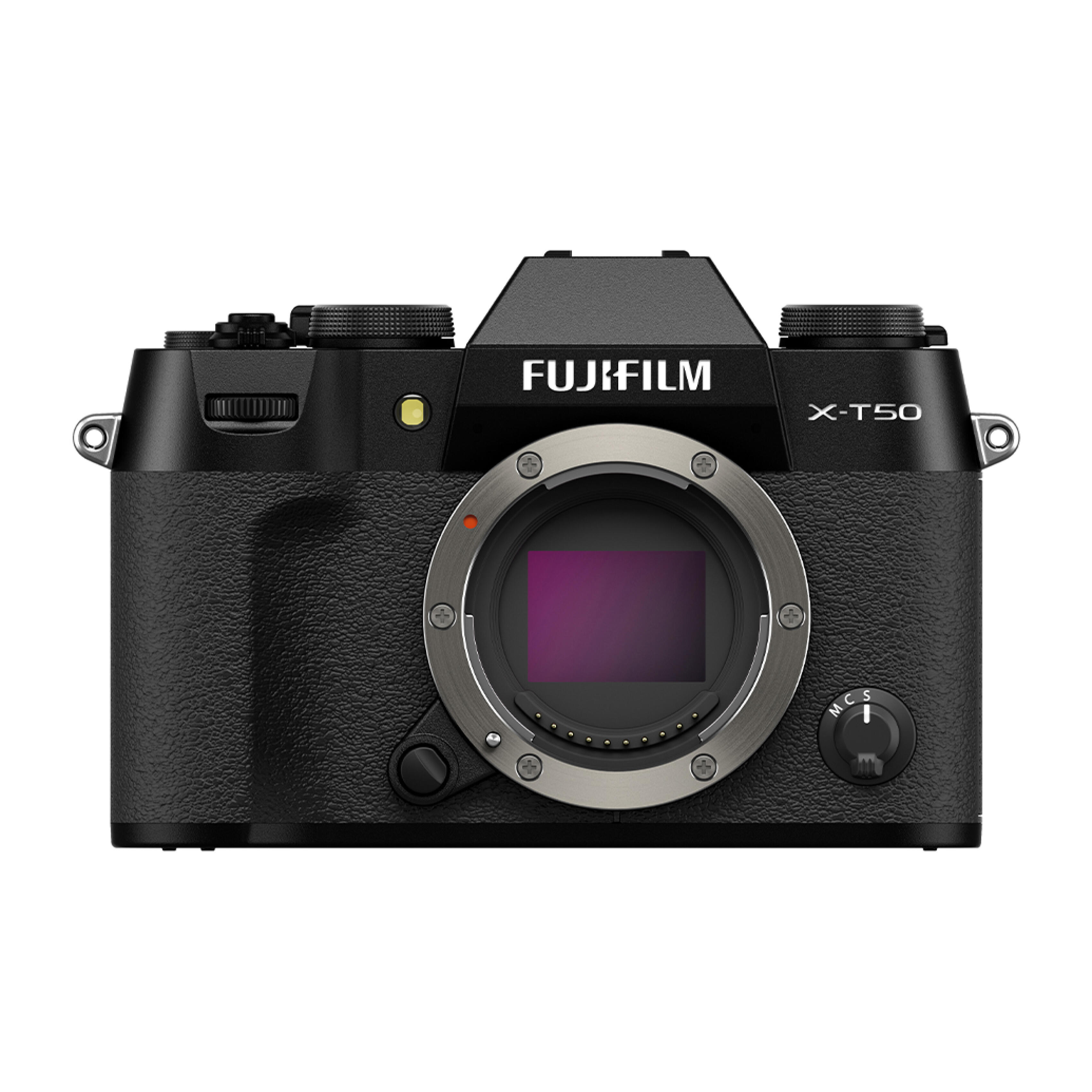 Fujifilm X-T50 Digital Camera (Black) with XC 15-45mm Lens