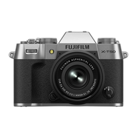 Fujifilm X-T50 Digital Camera (Silver) with XC 15-45mm Lens 0