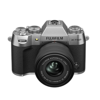 Fujifilm X-T50 Digital Camera (Silver) with XC 15-45mm Lens 1