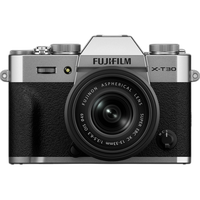 FUJIFILM X-T30 III Mirrorless Camera Body with XC13-33mm Lens Kit - Silver 0