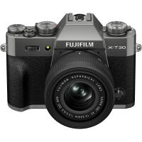 FUJIFILM X-T30 III Mirrorless Camera Body with XC13-33mm Lens Kit - Charcoal 9