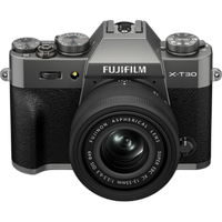 FUJIFILM X-T30 III Mirrorless Camera Body with XC13-33mm Lens Kit - Charcoal 9