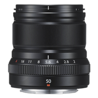 Fujifilm FUJINON XF 50mm f/2 R WR Lens (Black)