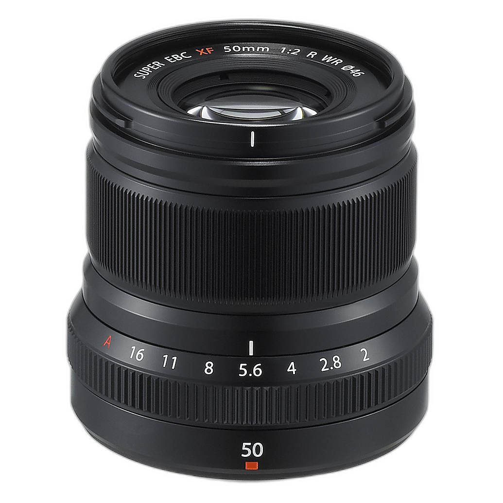 Fujifilm FUJINON XF 50mm f/2 R WR Lens (Black)