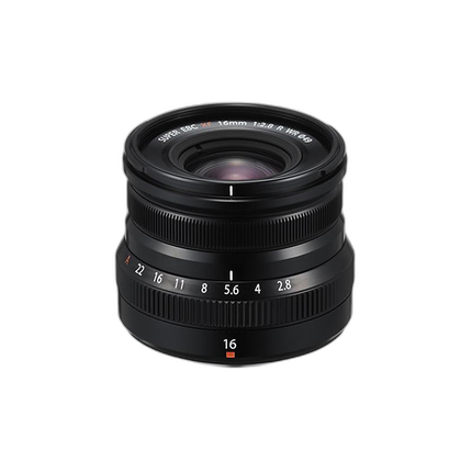Fujifilm FUJINON XF 16mm f/2.8 R WR Lens (Black)