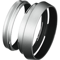 Fujifilm LH-X100 Silver Lens Hood with Adapter for X100V X100VI 0