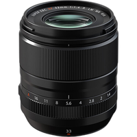 Fujifilm FUJINON XF 33mm f/1.4 R LM WR Lens 0