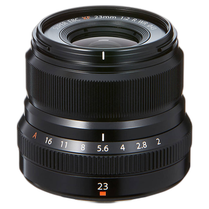 Fujifilm XF 23mm f/2 R WR Lens (Black)