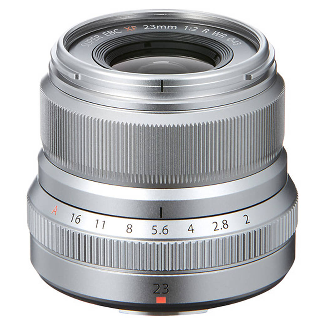 Fujifilm XF 23mm f/2 R WR Lens - Silver