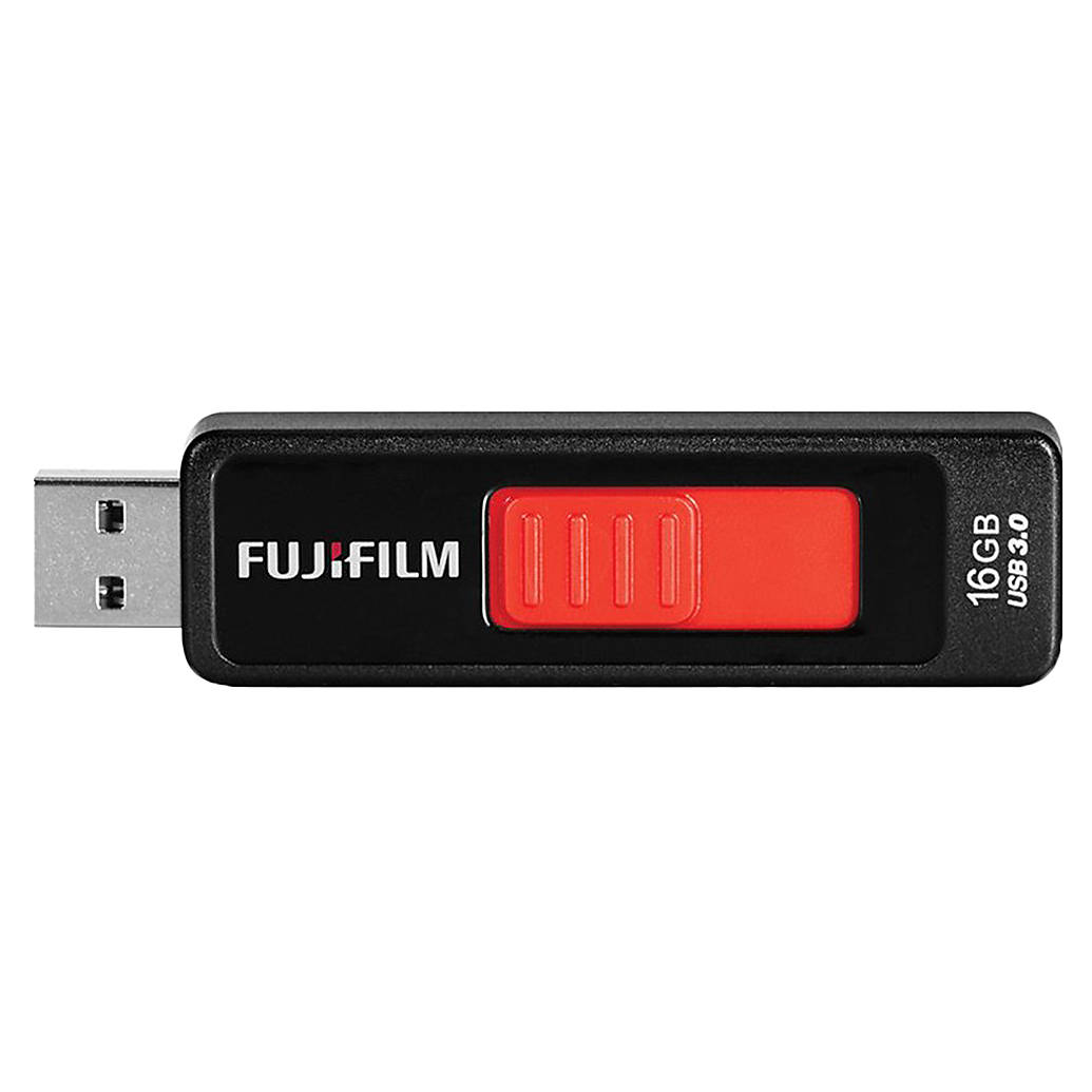 Fujifilm 16GB USB 3.0 Capless Slider Flash Drive