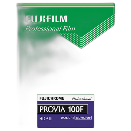 Fujifilm Fujichrome Provia 100F Pro RDP-III Color Transparency