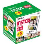 Fujifilm INSTAX MINI Film Five Pack (50 Pictures) 5-SINGLE PACKS 0