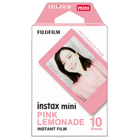 Fujifilm INSTAX MINI Pink Lemonade Instant Film (10 Exposures) 0