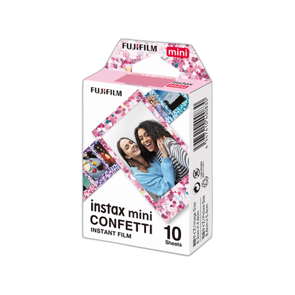 Fujifilm INSTAX Mini Confetti Film Instant Film (10 Exposures)