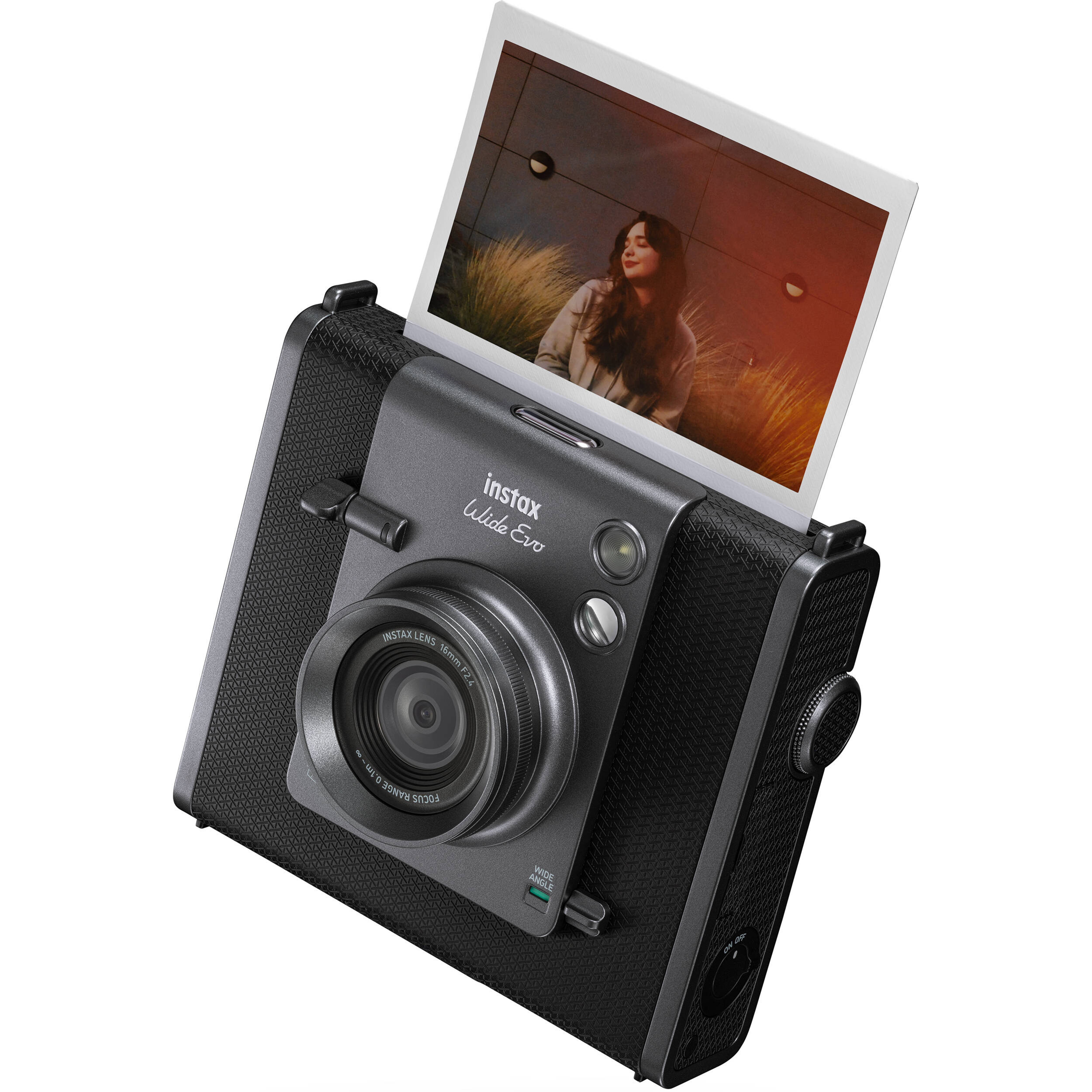 Fujifilm Instax Wide Evo Camera - Black