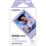 Fujifilm INSTAX MINI Soft Lavender Instant Film (10 Exposures) 1