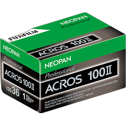 Fujifilm Neopan 100 Acros II Black and White Negative Film (35mm, 36exp)