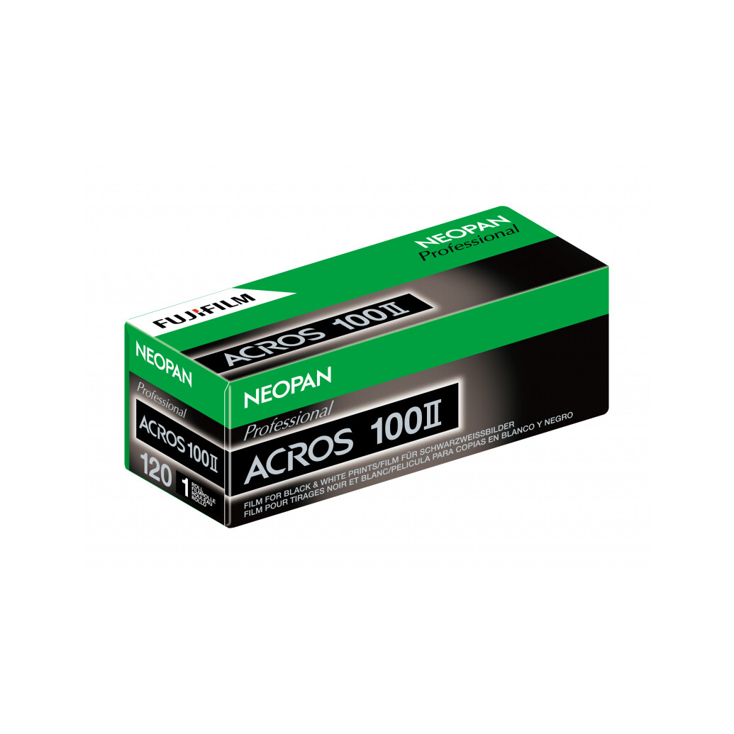 Fujifilm Neopan Acros 100 II B  and  W Negative Film (120mm, 1 Roll)