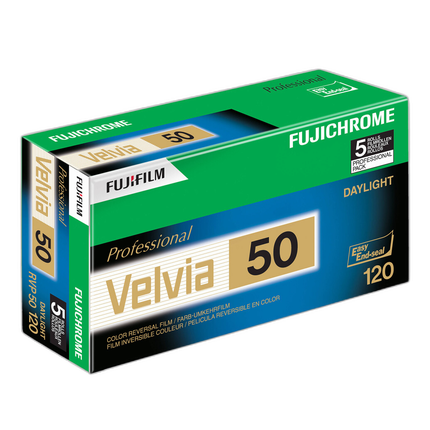 Fujifilm VELVIA RVP 120 (50 ISO) 5 Pack