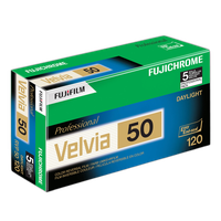 Fujifilm VELVIA RVP 120 (50 ISO) 5 Pack 0