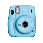 Fujifilm Instax Mini 11 Instant Print Film Camera (Sky Blue) 0