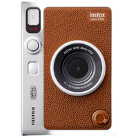 Fujifilm Instax Mini Evo Hybrid Instant Camera (Brown) 0