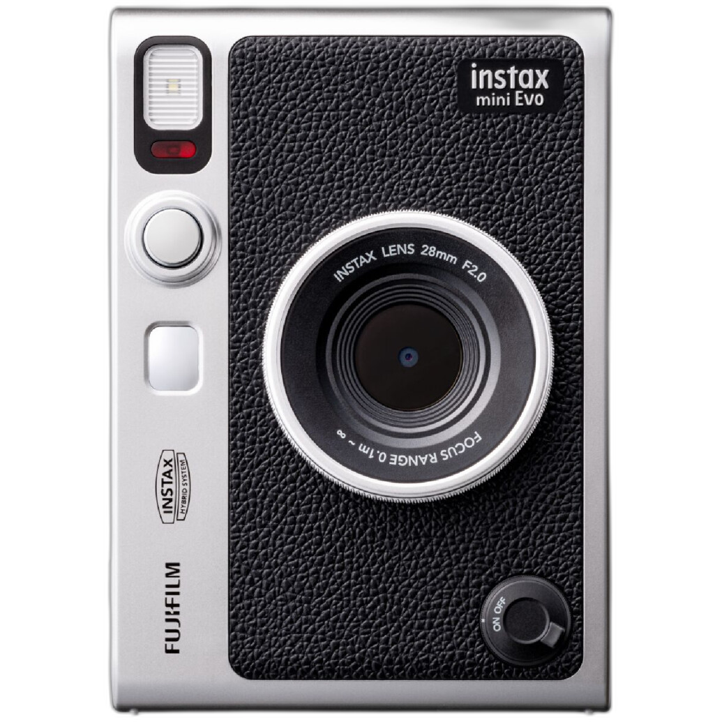 Fujifilm Instax Mini Evo Hybrid Instant Camera (Black)