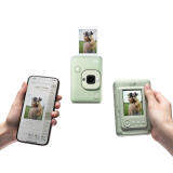 Fujifilm INSTAX Mini LiPlay 2-in-1 Hybrid Instant Camera (Matcha Green) 10