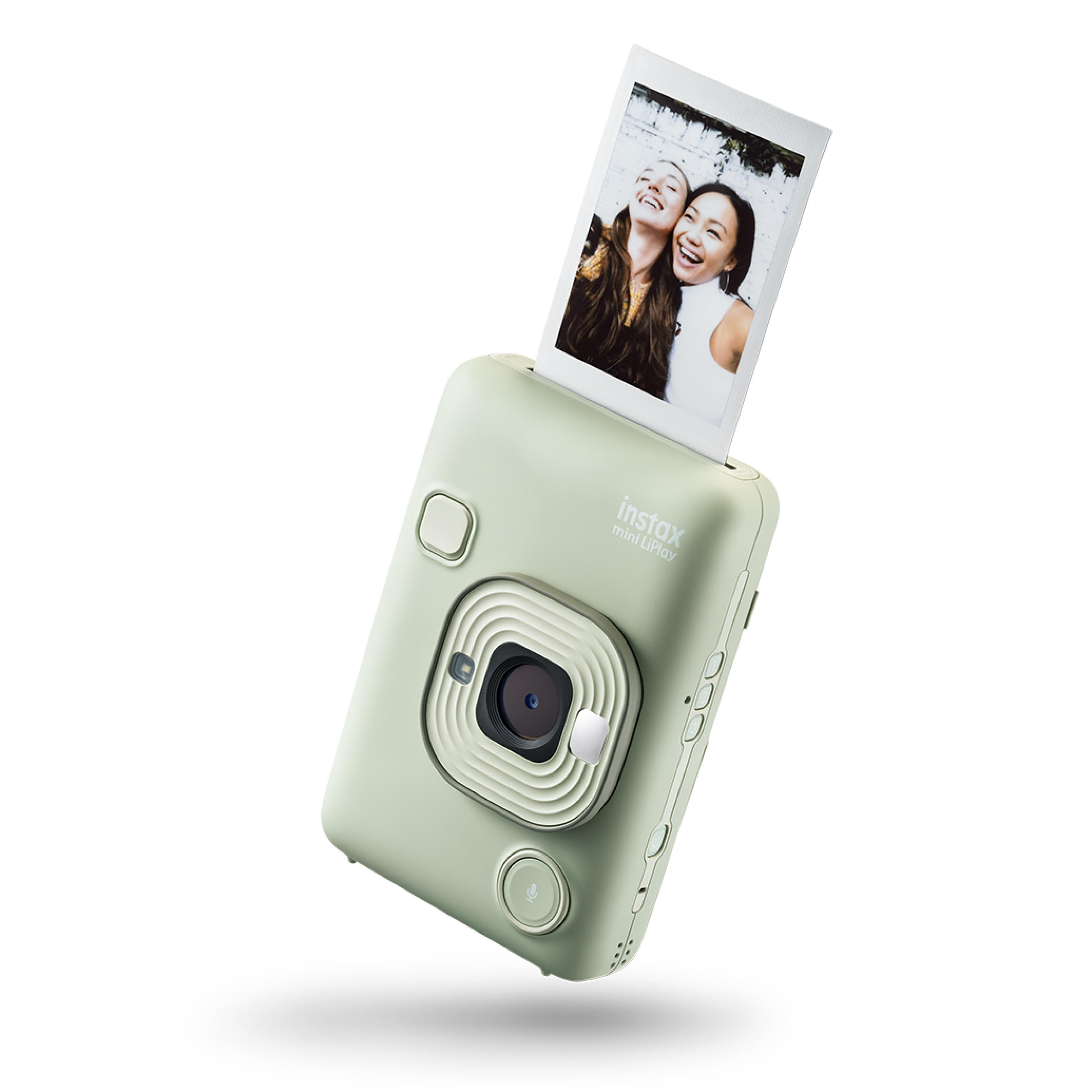 Fujifilm INSTAX Mini LiPlay 2-in-1 Hybrid Instant Camera (Matcha Green)