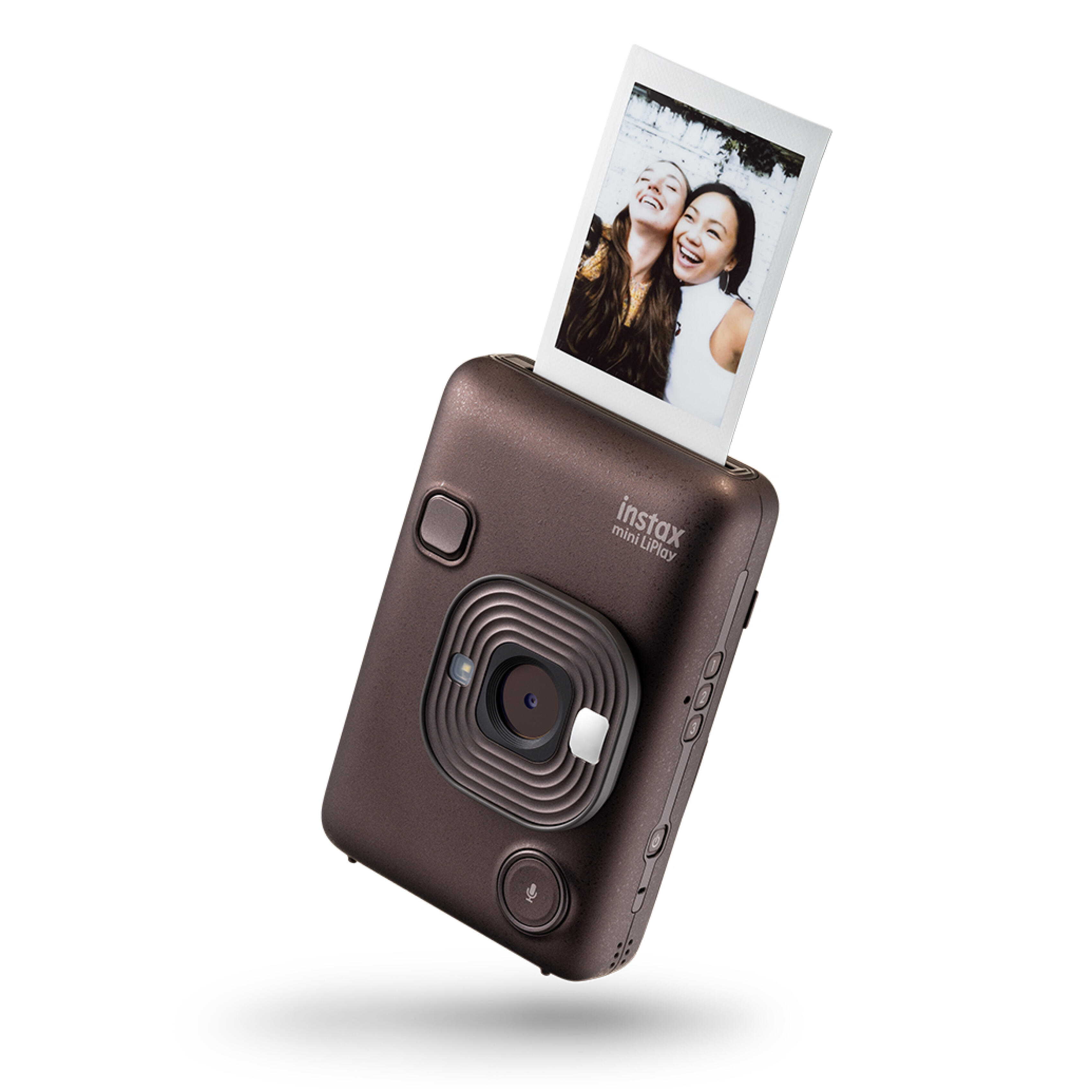 Fujifilm INSTAX Mini LiPlay 2-in-1 Hybrid Instant Camera (Deep Bronze)