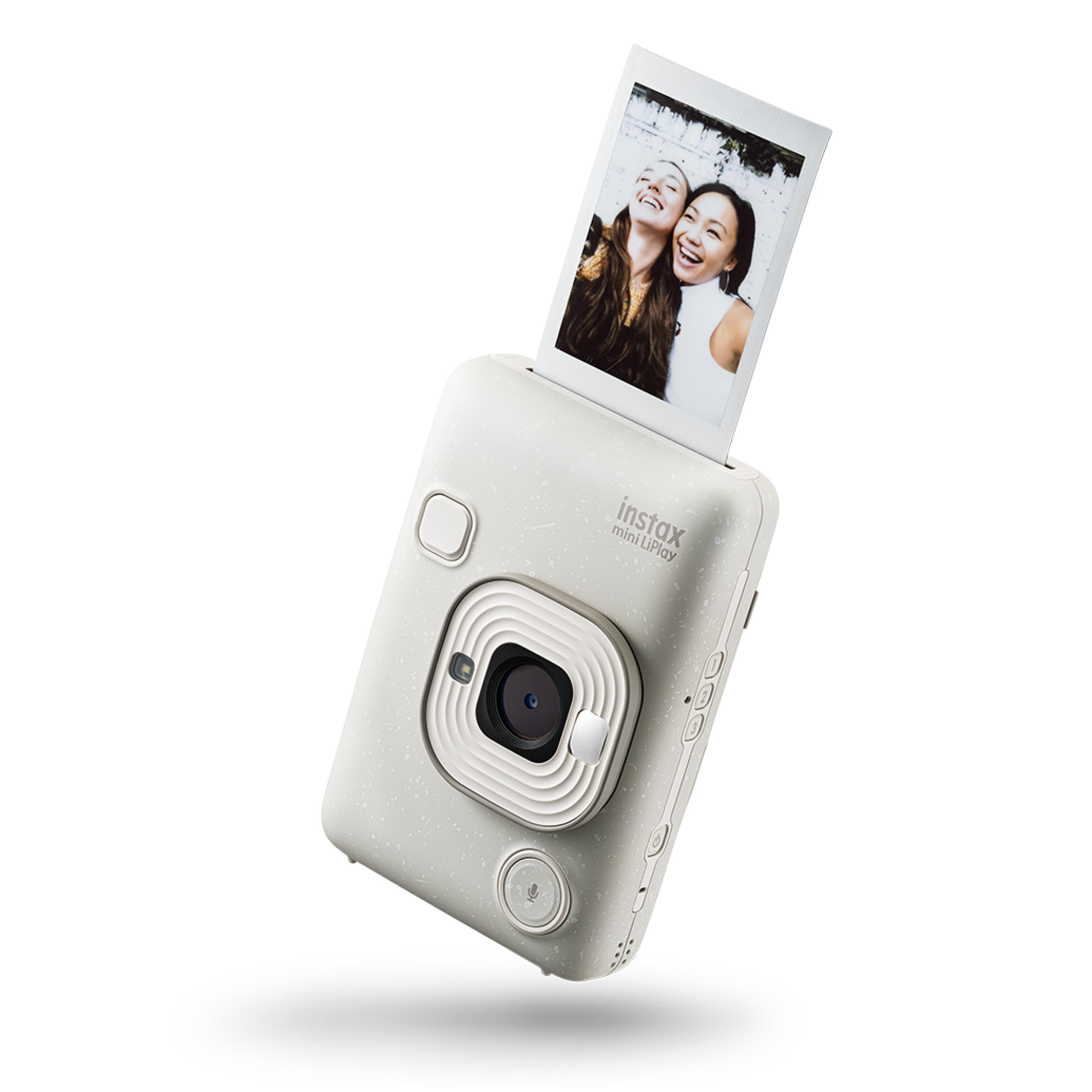 Fujifilm INSTAX Mini LiPlay 2-in-1 Hybrid Instant Camera (Misty White)