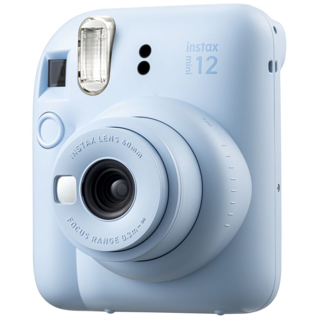Fujifilm Instax Mini 12 Instant Print Film Camera (Pastel Blue)