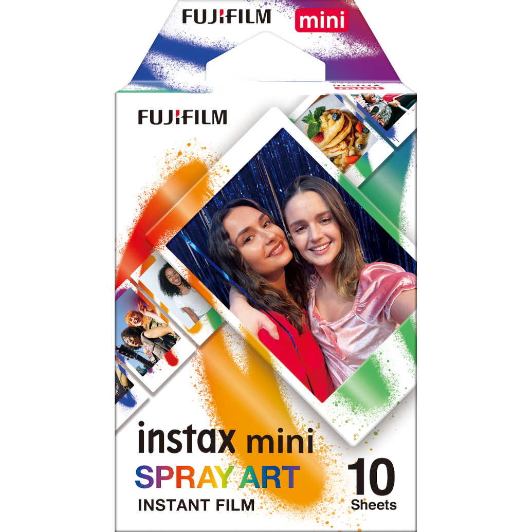Fujifilm INSTAX MINI Spray Art Instant Film (10 Exposures)
