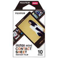 Fujifilm INSTAX MINI Contact Sheet Instant Film (10 Exposures) 0
