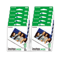 Fujifilm Instax Instant Wide Film 10x Twin Packs (200 Pictures) 300/400 CAMS 0