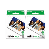 Fujifilm INSTAX WIDE Film Four Pack Instant Film (40 Exp) 210/300/400 CAMERA 0