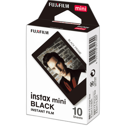 Fujifilm INSTAX MINI Black Instant Film (10 Exposures)