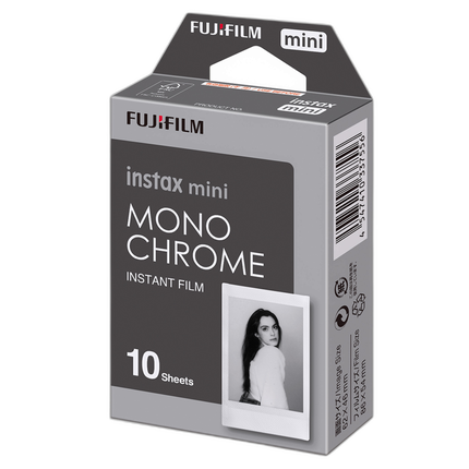 Fujifilm INSTAX MINI Monochrome Instant Film (10 Exposures)
