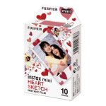 Fujifilm INSTAX MINI Heart Sketch Instant Film (10 Exposures) 0