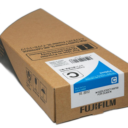Fujifilm Cyan Dye Based Ink 700ml for Fujifilm DL600 and DL650